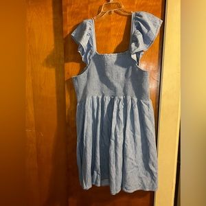 NWT Old Navy Blue Chambray Dress